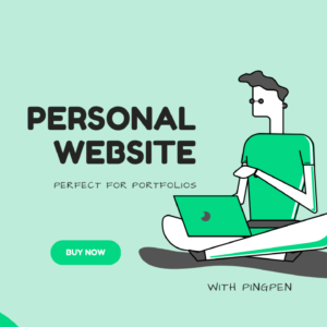 Personal Website Package (Perfect for Portfolios)